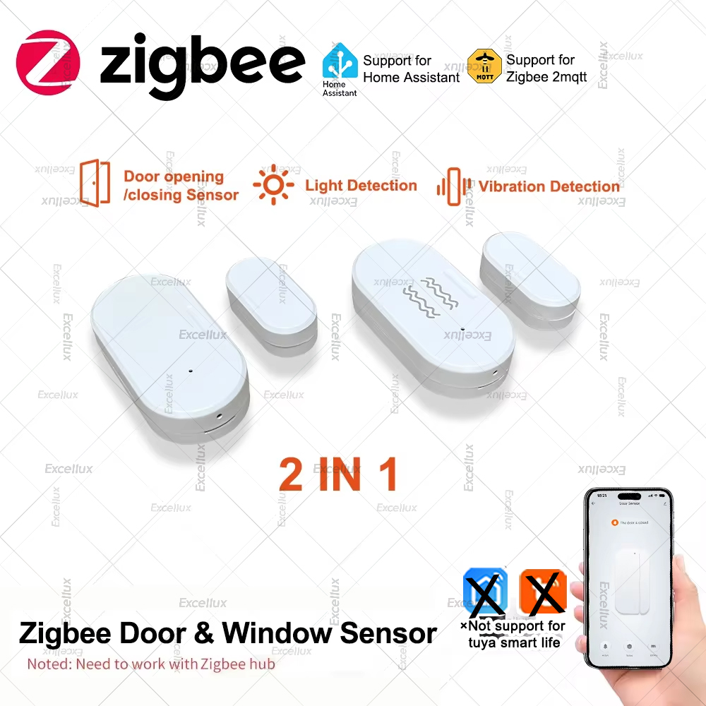 Home Improvement Hardware - زيجبي 3.0 مستشعر نافذة الباب مع