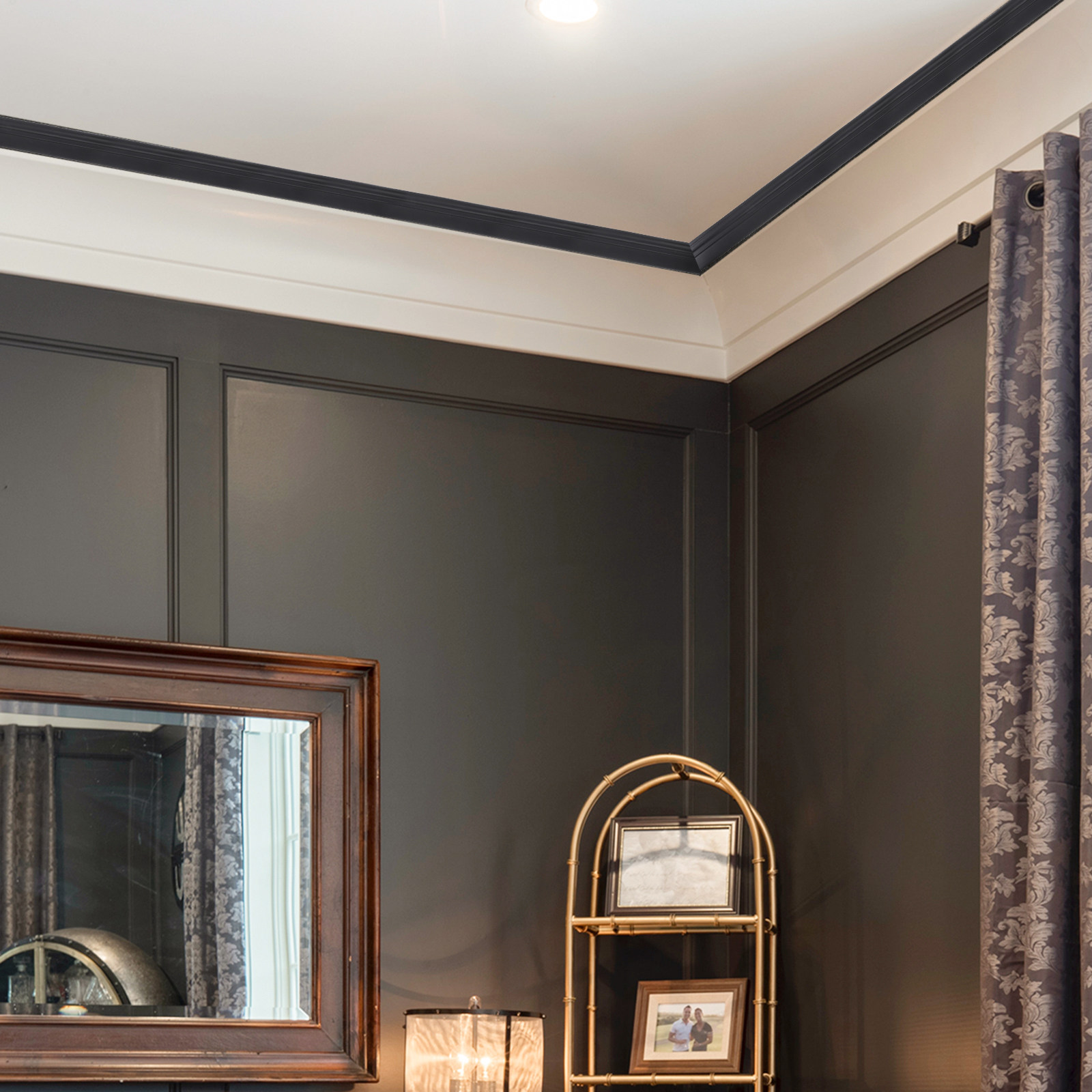 لفة واحدة من شريط الحواف اللاص - مراجعة Baseboard Molding Trim وسعره