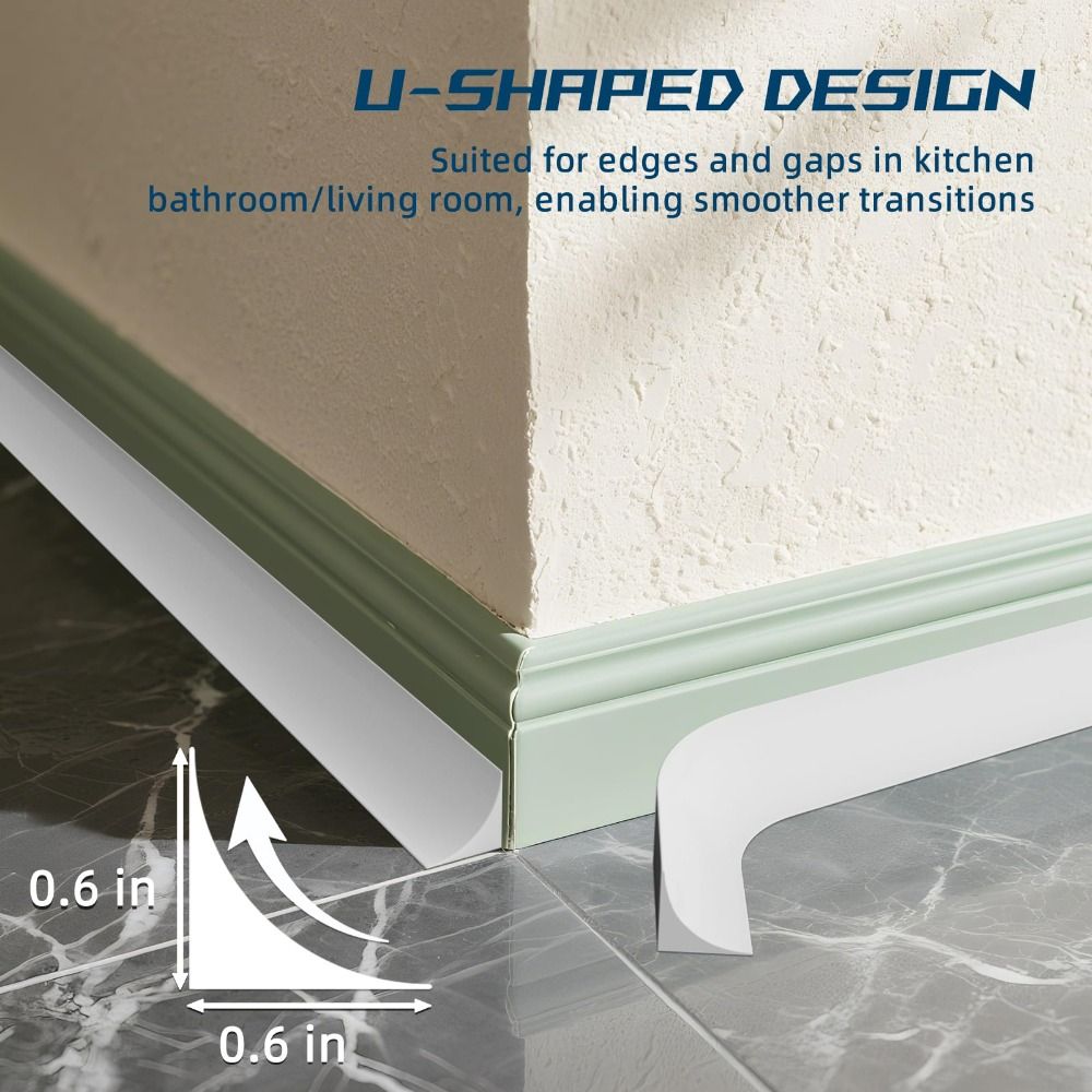 سيليكون ربع جولة صب تقليم مرنة - مراجعة Baseboard Molding Trim وسعره