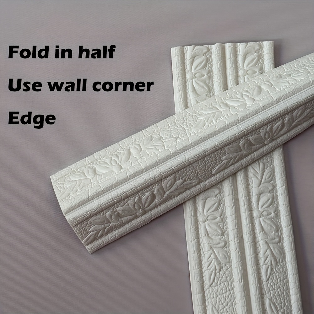 2 قطعة النقش ذاتية اللصق سيلين - مراجعة Baseboard Molding Trim وسعره