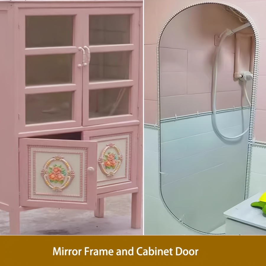 شريط زخرفي ذاتي اللصق للجدران  - مراجعة Baseboard Molding Trim وسعره