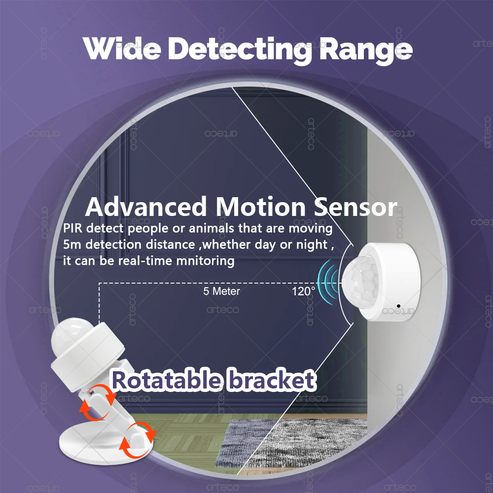 مستشعر حركة صغير بتقنية Zigbee - مراجعة Home Improvement Hardware وسعره